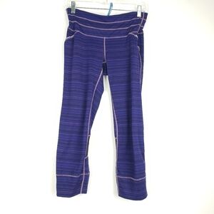 Athleta Capri leggings Small Tall‎ Purple